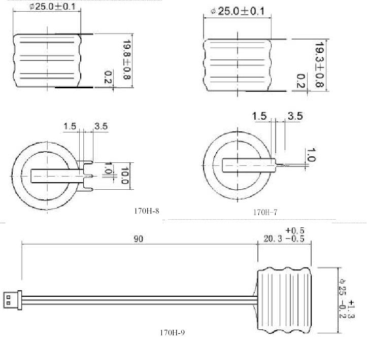 NiCad and NiMH Button Cells